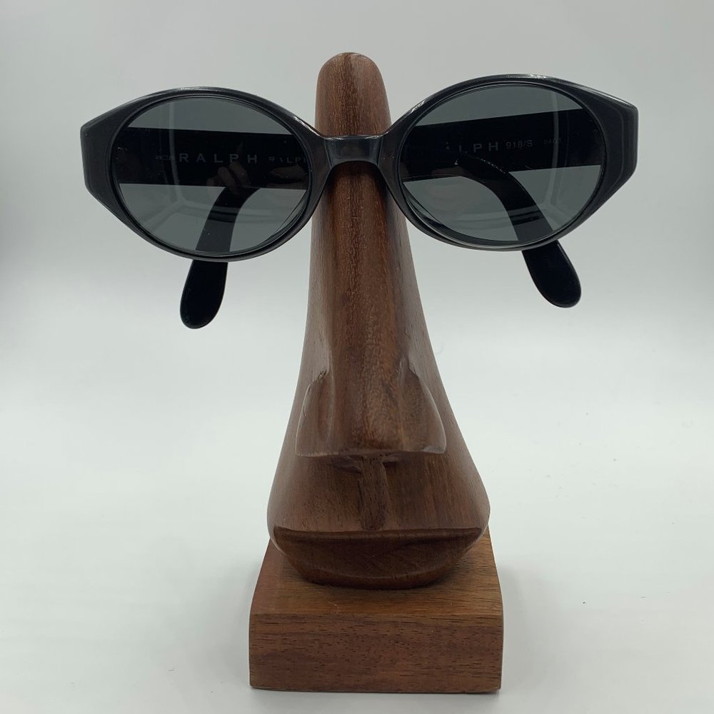 Vintage Ralph Lauren Gray Oval Sunglasses Frames